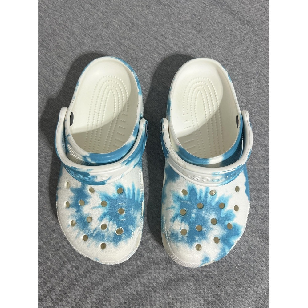 Crocs Classic Clog Shoes Mens Size 4 Womens Size 6 Tie Dye Comfortable Slip On - Picture 5 of 15